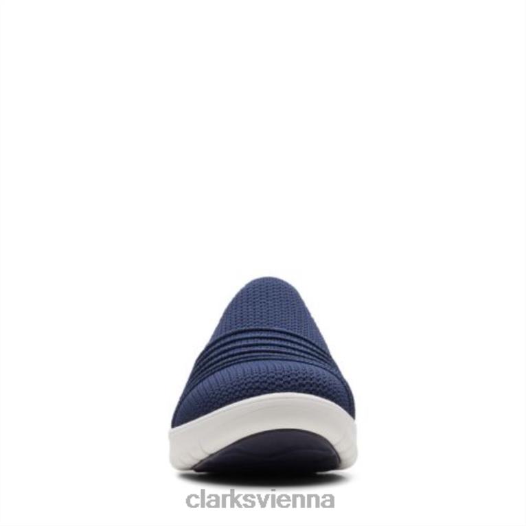 Frauen Clarks Adella Step Clarks Marine 80BRV3871 Marine