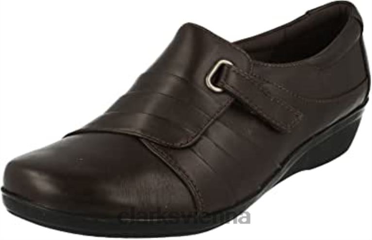 Frauen Clarks Clarks Birkenstock Everlay Luna Damen-Freizeitschuhe, weit 80BRV888