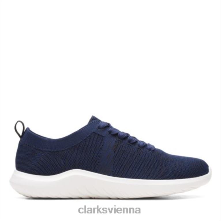 Frauen Clarks Clarks Dark Navy Nova Glitzer 80BRV3873 dunkles Marineblau