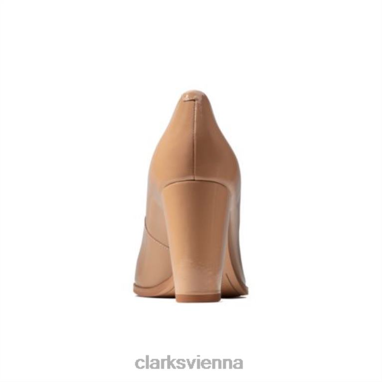 Frauen Clarks Clarks Praline Patent Kaylcara 80BRV4017 Pralinenpatent