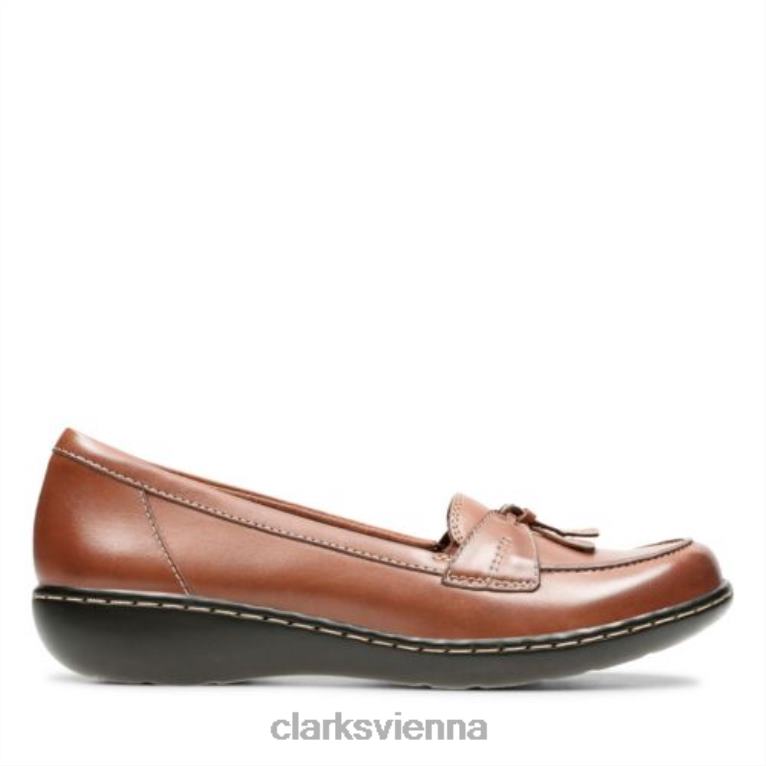 Frauen Clarks Clarks Tan Ashland Blase 80BRV4049 bräunen