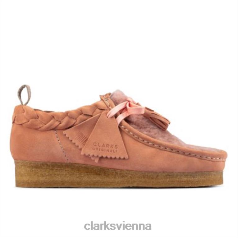 Frauen Clarks Clarks Wallabee Sandstein Multi 80BRV3954 Sandstein multi