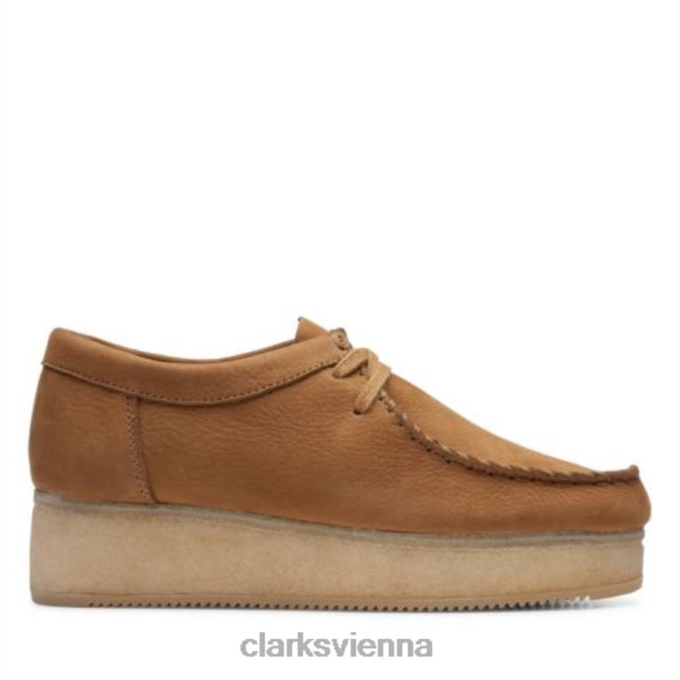 Frauen Clarks Clarks Wallacraft Lo Eiche Nubuk 80BRV3994 Eichennubuk