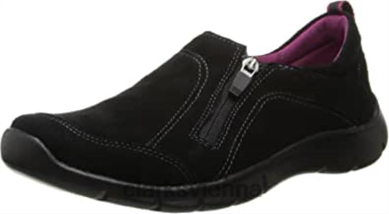 Frauen Clarks Damen-Hedge-Poole-Hedge-Poole-Schwarz-Clarks 80BRV2078