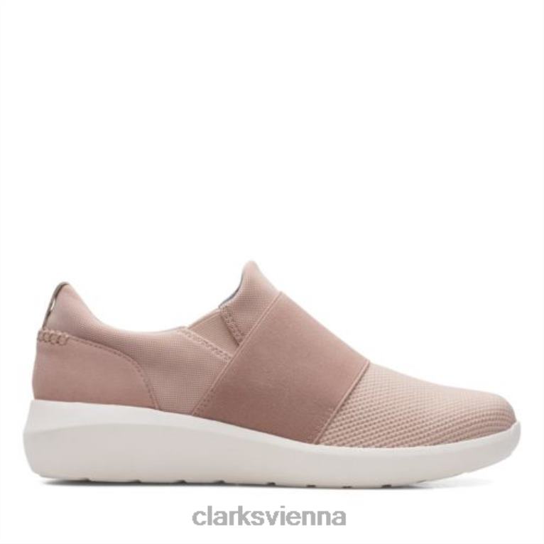 Frauen Clarks Kayleigh Band Clarks rosa Kombi 80BRV3909 rosa Kombi