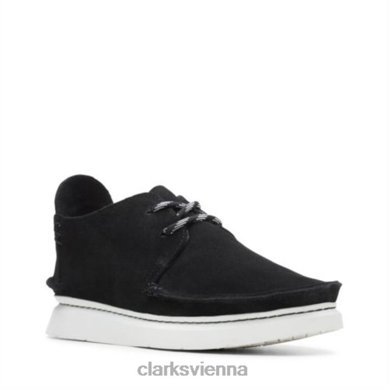 Frauen Clarks Seven Clarks Black Sde 80BRV4005 schwarze Seite