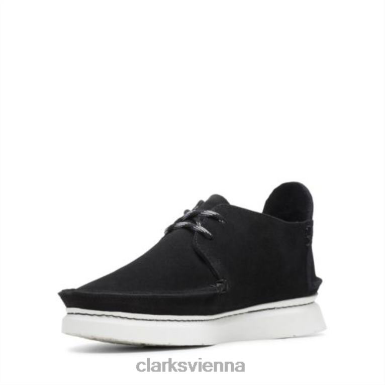 Frauen Clarks Seven Clarks Black Sde 80BRV4005 schwarze Seite