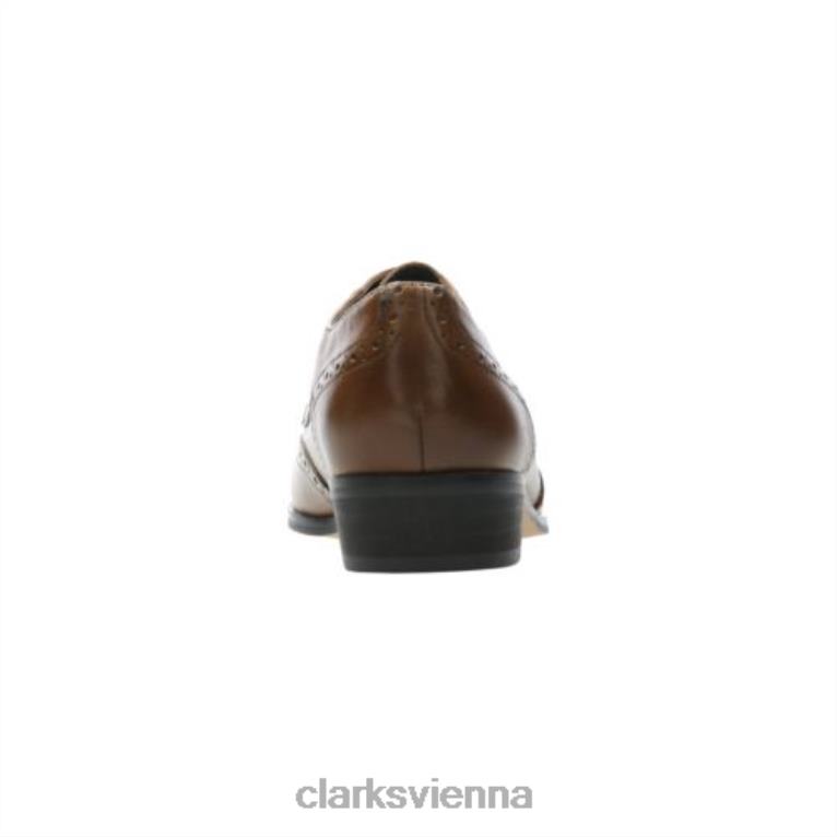 Frauen Clarks Tan Falconet uma Clarks 80BRV3868 bräunen