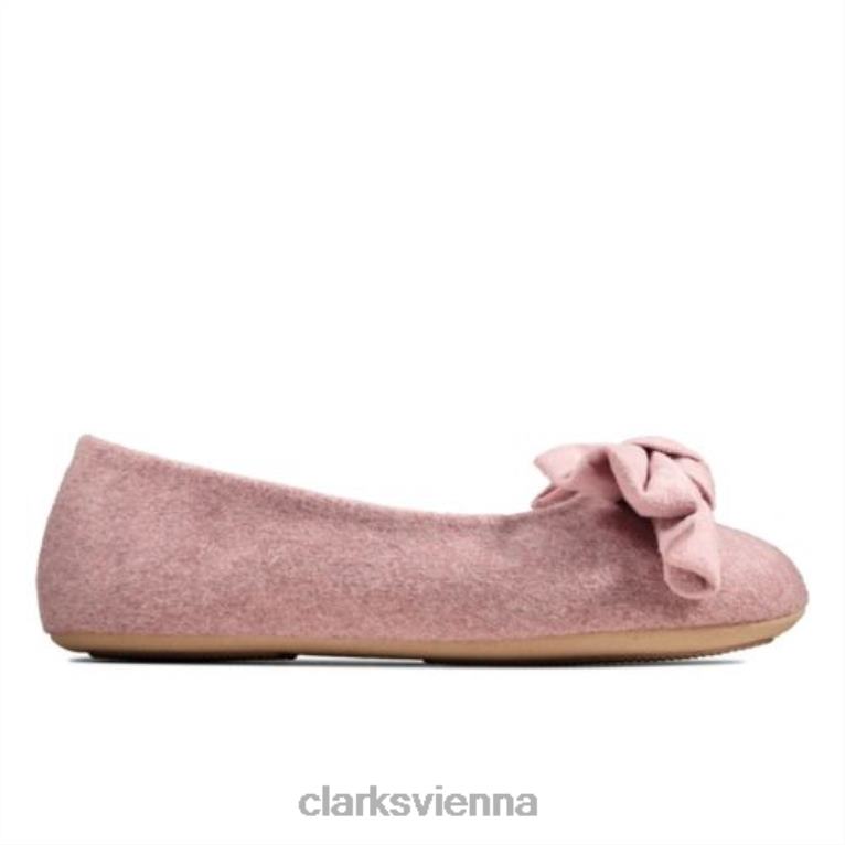 Frauen Clarks lila, gemütlich, Grace Clarks 80BRV4044 mauve