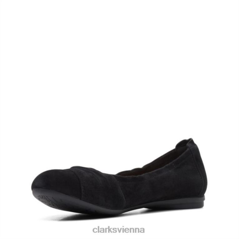 Frauen Clarks Clarks Rena Step schwarz schwarz 80BRV6274 Schwarz