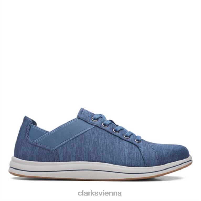 Frauen Clarks Clarks dunkelblaue Brise Himmel dunkelblau 80BRV6313 Dunkelblau