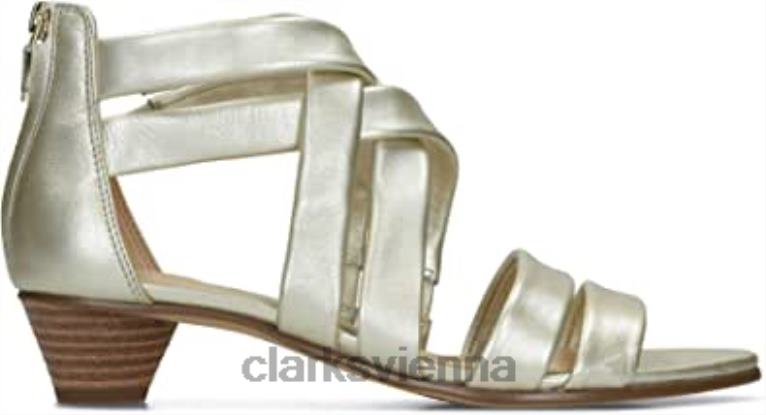 Frauen Clarks Mena-Damensandalen aus Seide von Clarks 80BRV2188