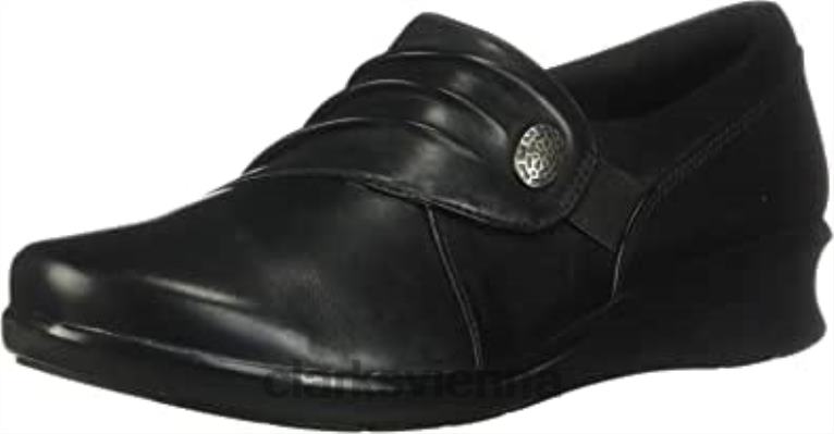 Frauen Clarks Damen Hope Roxanne Loafer Clarks Schwarz 80BRV1205 Schwarz