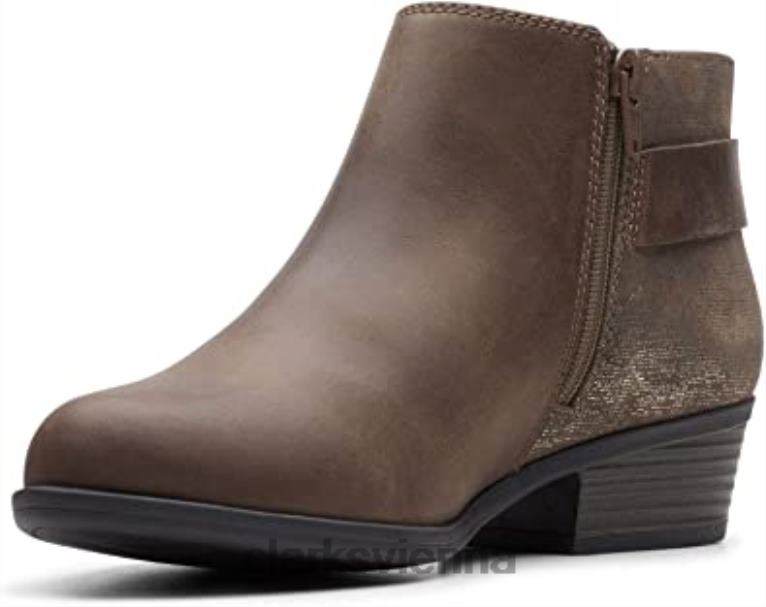 Frauen Clarks Damen Addiy Kara Stiefeletten Oliv von Clarks 80BRV2831