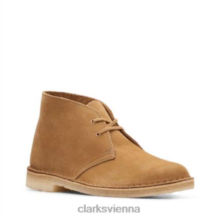 Frauen Clarks Clarks Desert Boot aus Eichennubukleder 80BRV4160 Eichennubuk