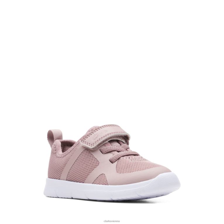 Kinder Clarks Ath Flux T Clarks Pink 80BRV3781 Rosa