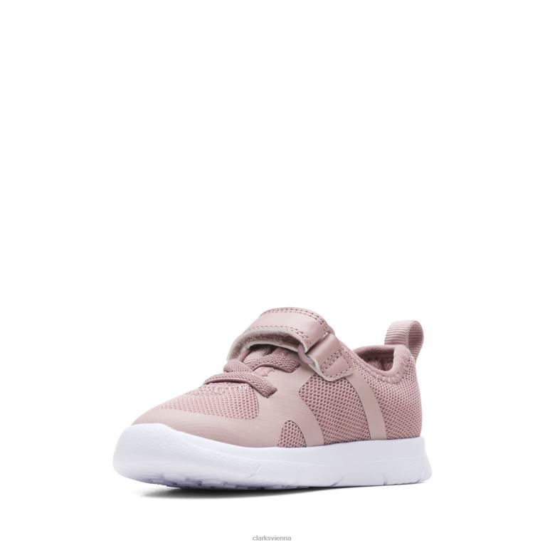 Kinder Clarks Ath Flux T Clarks Pink 80BRV3781 Rosa