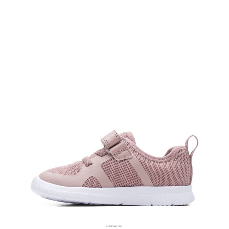 Kinder Clarks Ath Flux T Clarks Pink 80BRV3781 Rosa