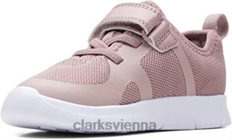 Kinder Clarks Ath Flux Kindertextilschuhe rosa Clarks 80BRV277