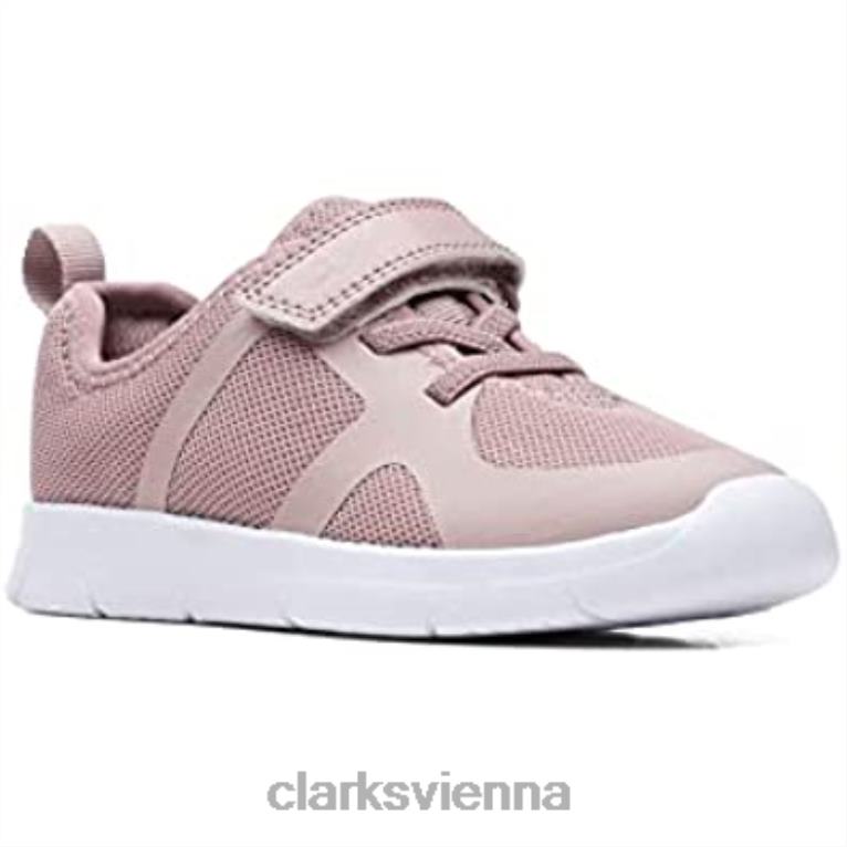 Kinder Clarks Ath Flux Kindertextilschuhe rosa Clarks 80BRV277