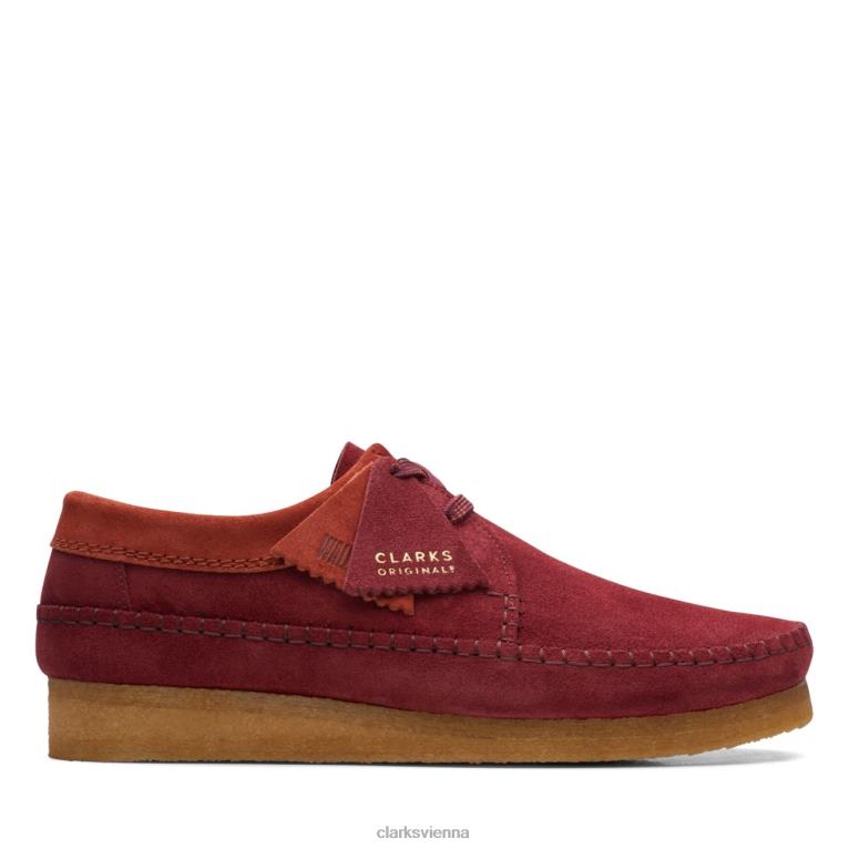 Männer Clarks Ochsenblut Clarks Weaver Ochsenblut 80BRV5579 Ochsenblut