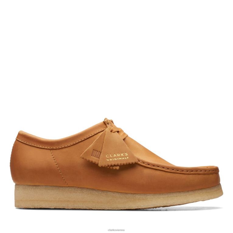 Männer Clarks Brauner Clarks Wallabee 80BRV3600 bräunen