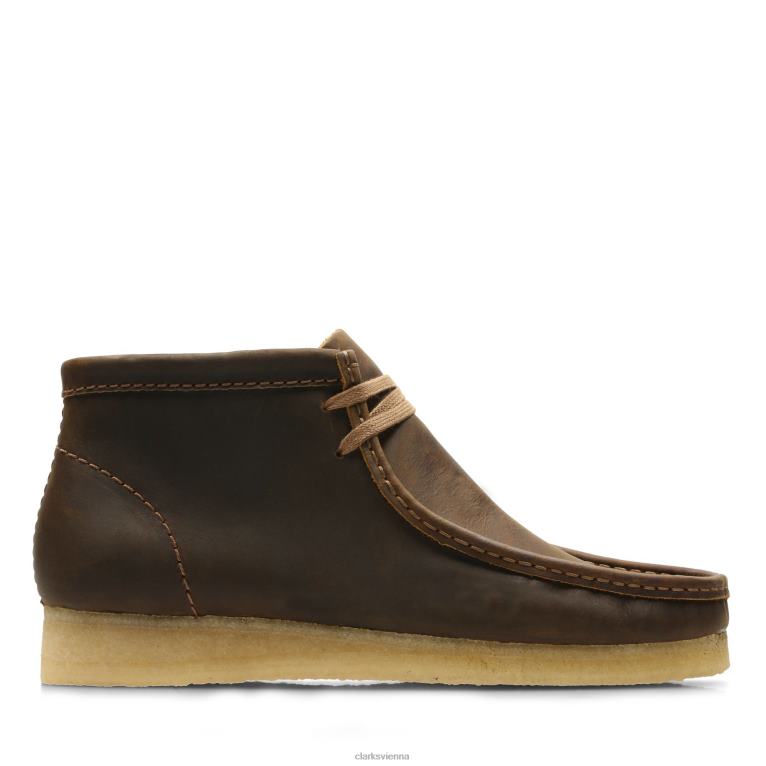 Männer Clarks Clarks Wallabee Stiefel Bienenwachs 80BRV3586 Bienenwachs