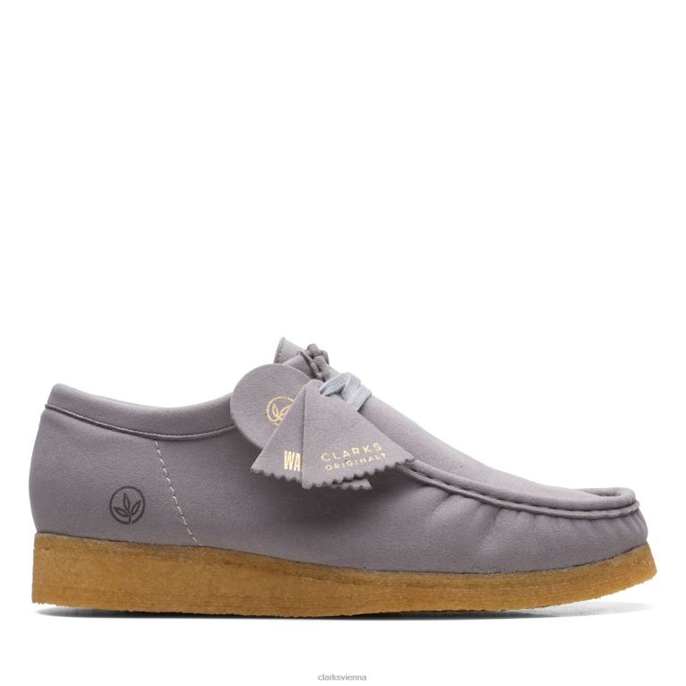 Männer Clarks Wallabee Clarks grau 80BRV3765 grau