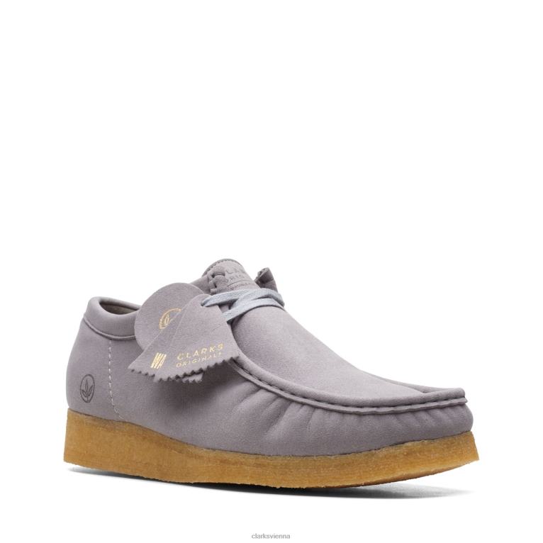 Männer Clarks Wallabee Clarks grau 80BRV3765 grau