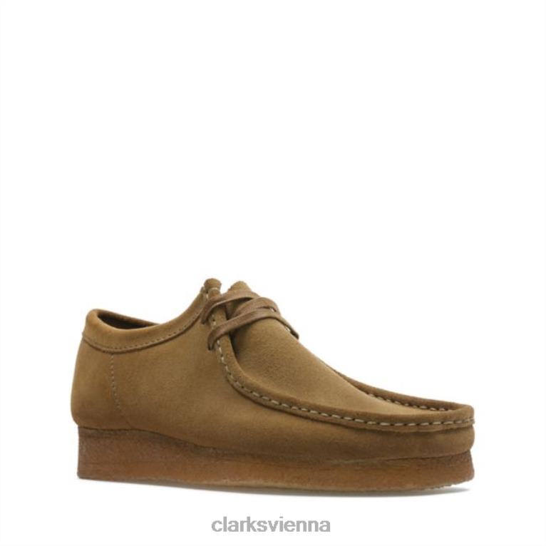 Männer Clarks Cola Clarks Wallabee Cola 80BRV5528 Cola