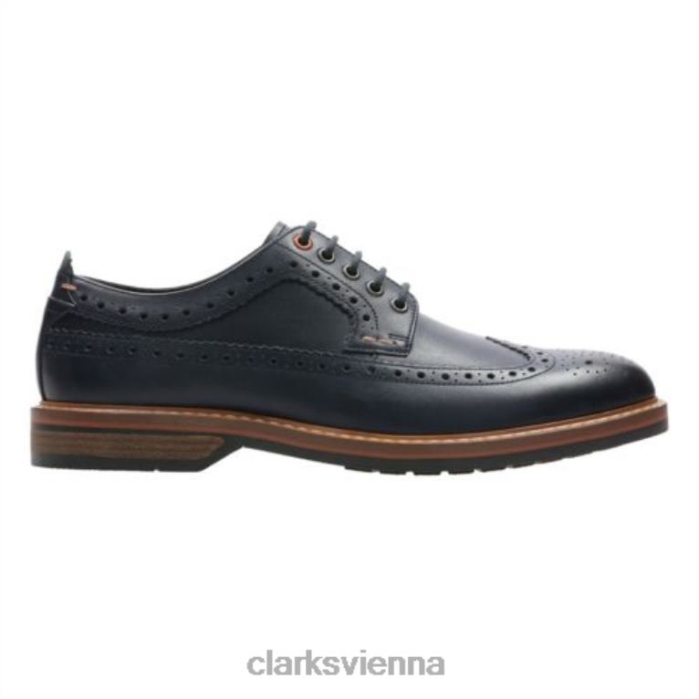 Männer Clarks Marine Pitney Limit Clarks 80BRV4500 Marine