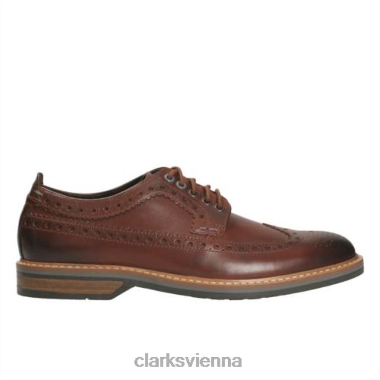 Männer Clarks Tan Clarks Pitney Limit 80BRV4443 bräunen