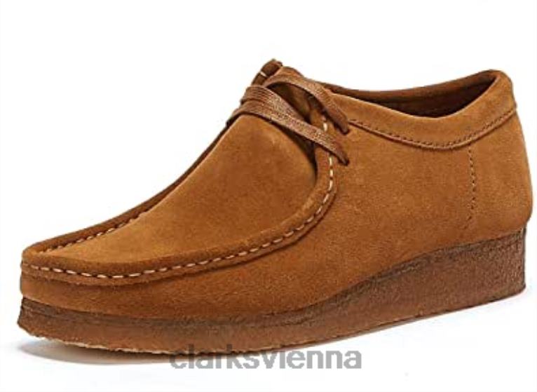 Männer Clarks Wallabee Herren-Cola-Schuhe Clarks 80BRV2239