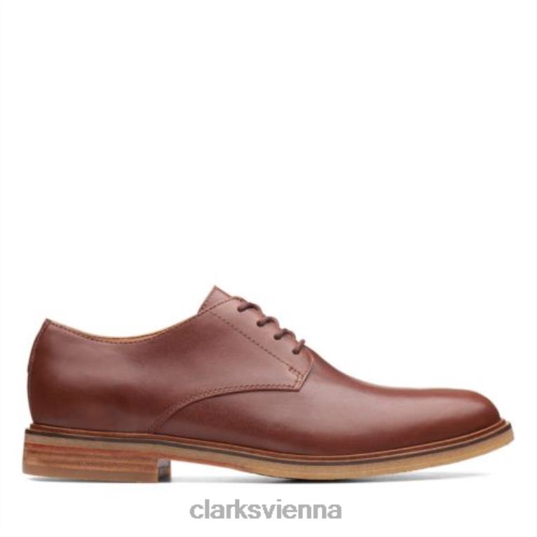 Männer Clarks dunkelbrauner Clarkdale Moon 80BRV4491 dunkle Bräunung