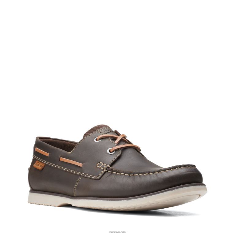 Männer Clarks Clarks dunkelbraune Noonan-Spitze 80BRV3457 dunkelbraun