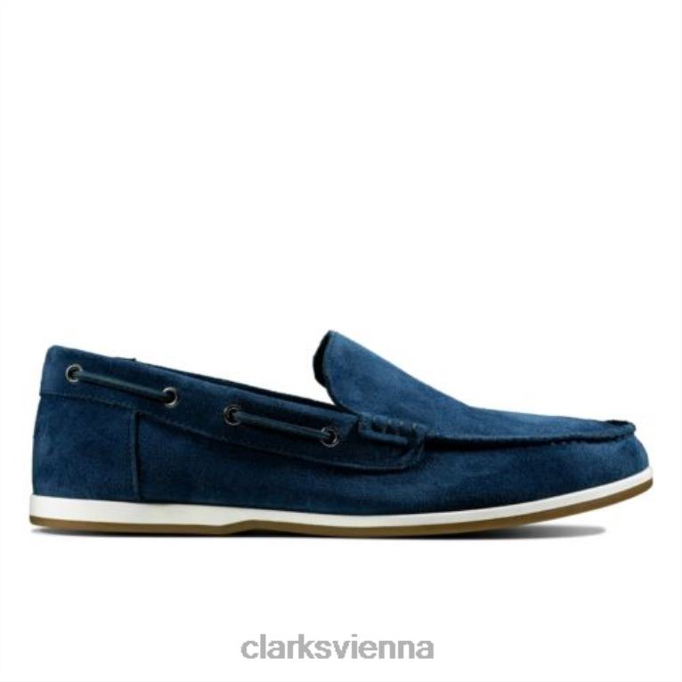 Männer Clarks Marine Morven Sun Clarks 80BRV4404 Marine