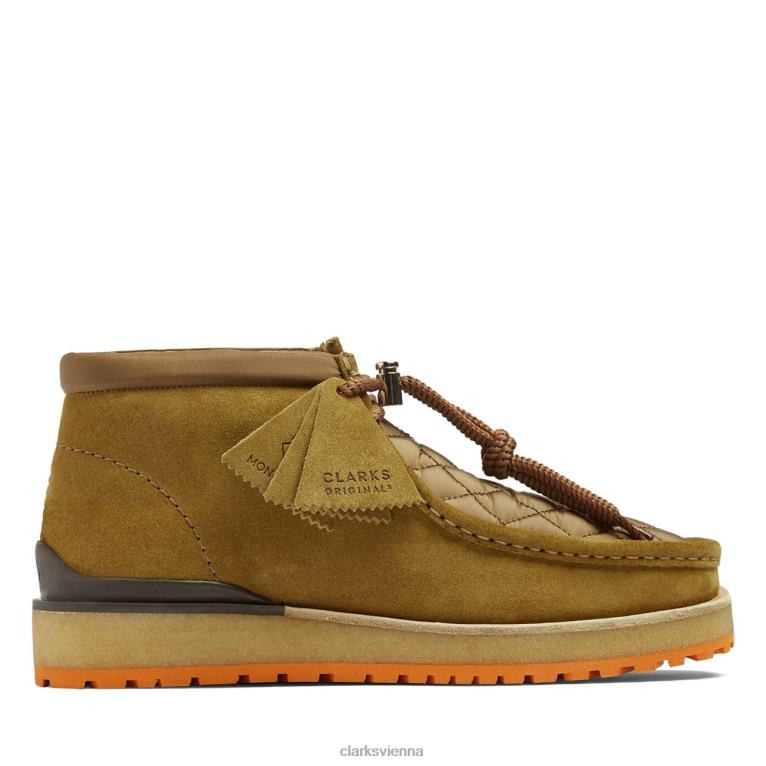 Männer Clarks Clarks Monwallabee 80BRV6688 Eiche/Gelb