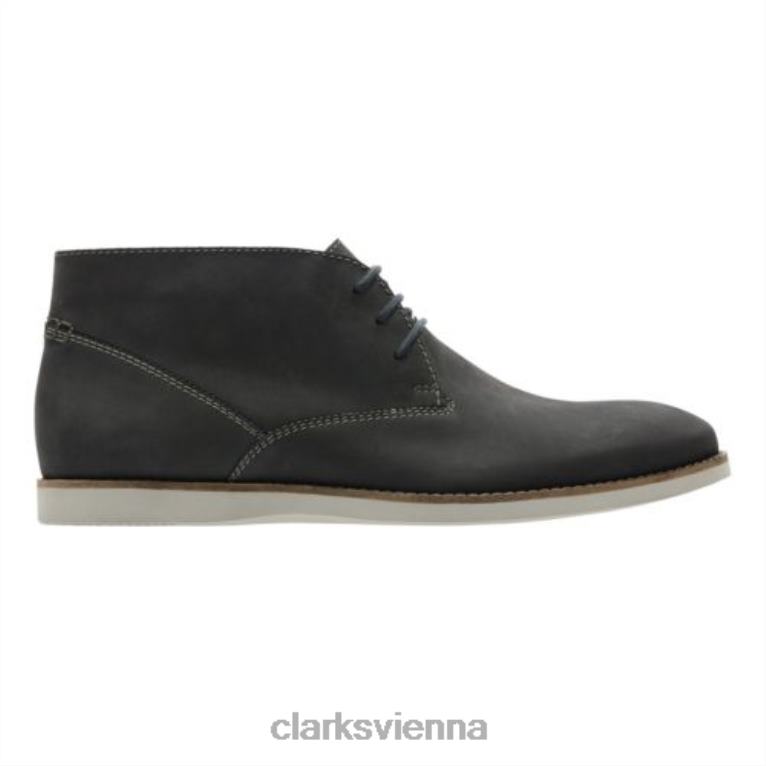 Männer Clarks Franson Top Clarks Blau 80BRV4383 Blau