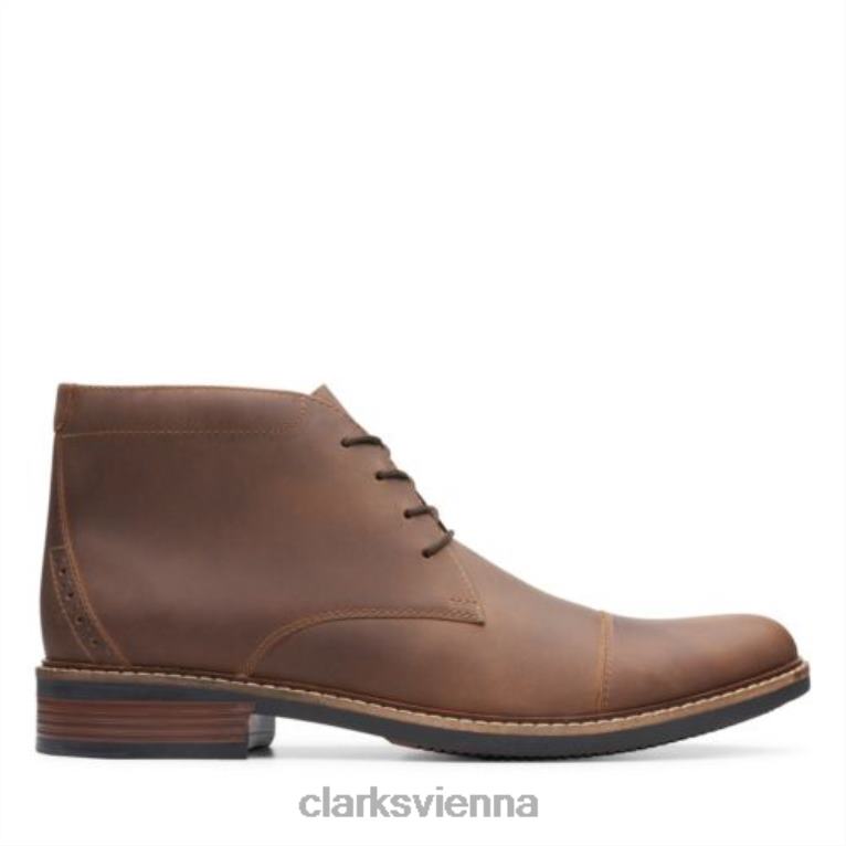 Männer Clarks Maxton mittelbraune Clarks 80BRV4382 braun