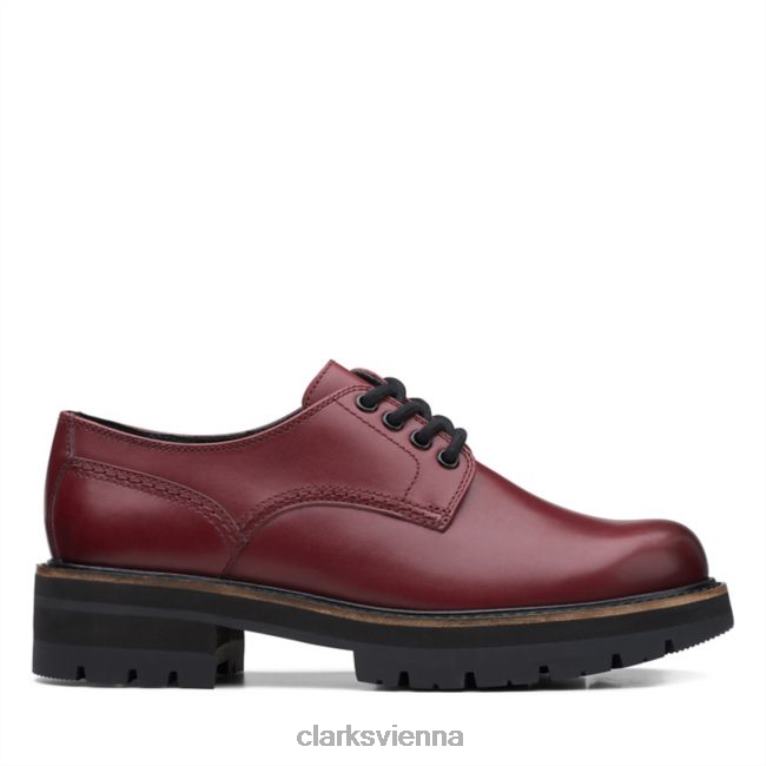 unisex Clarks Clarks Kastanienleder Orianna Derby Kastanienleder 80BRV5017 Kastanienleder