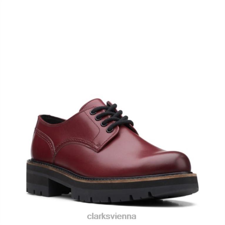 unisex Clarks Clarks Kastanienleder Orianna Derby Kastanienleder 80BRV5017 Kastanienleder