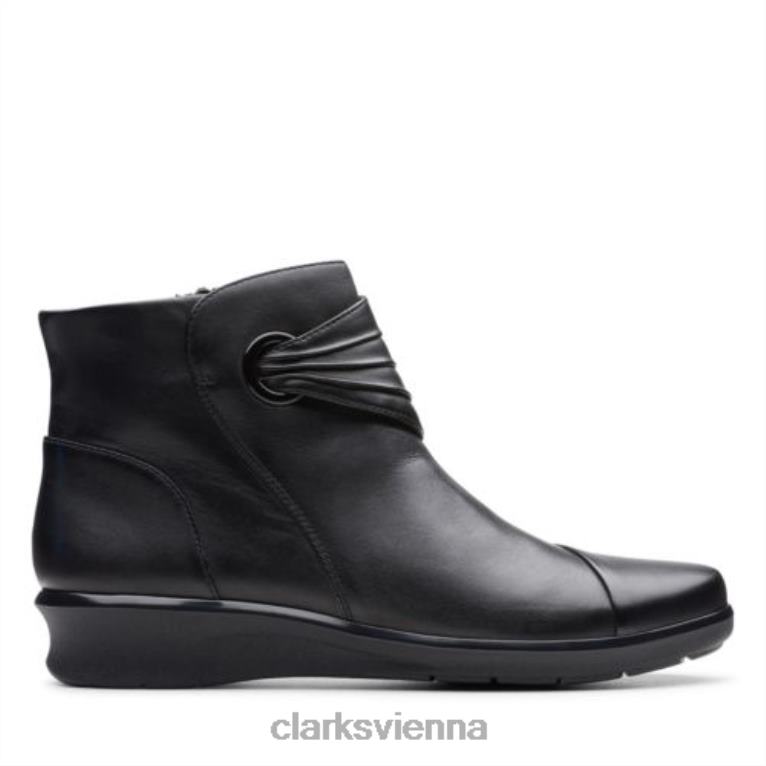 unisex Clarks Black Clarks Hope wirbeln herum 80BRV4232 Schwarz