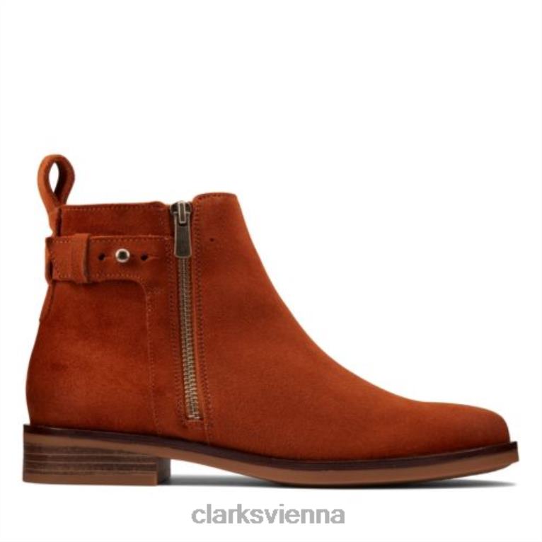 unisex Clarks Clarks Memi Lo dunkelbraunes Wildleder 80BRV4138 dunkelbraunes Wildleder