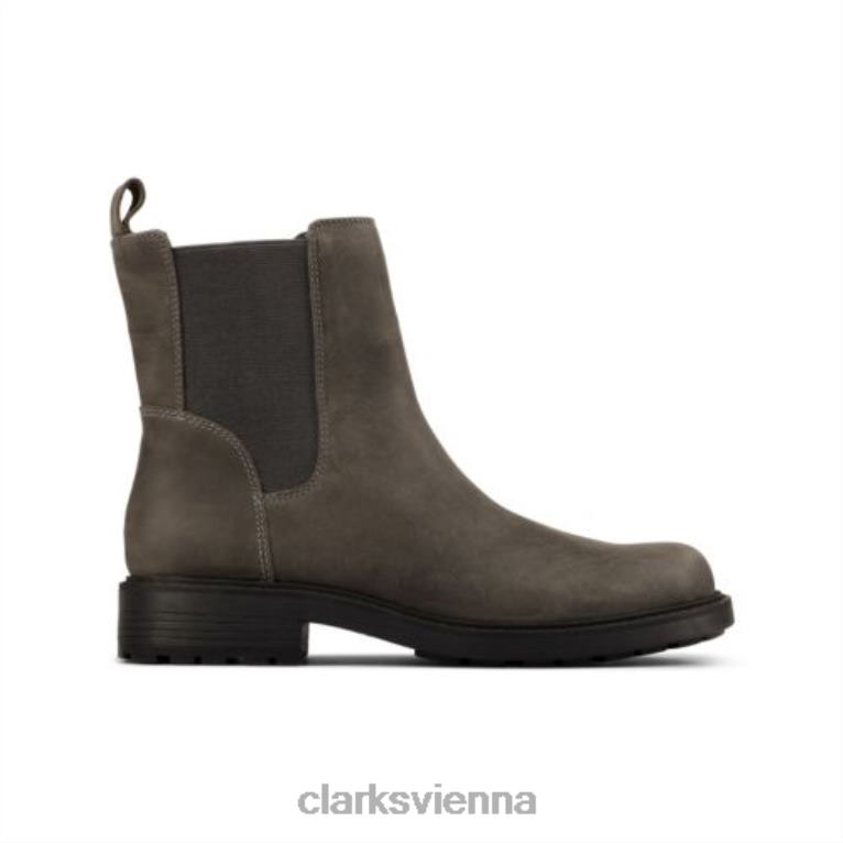 unisex Clarks Dunkelgraues Clarks Orinoco2-Oberteil 80BRV4208 dunkelgrau