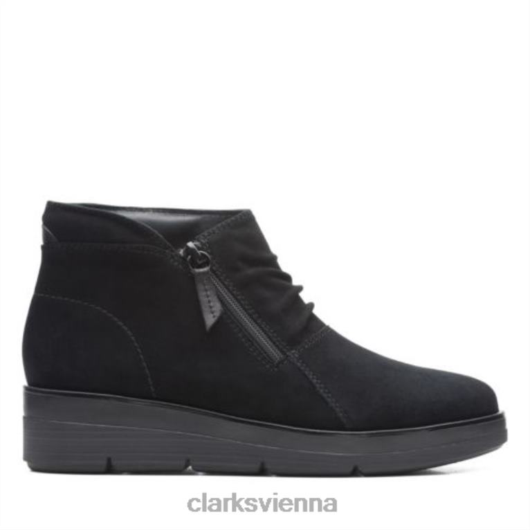 unisex Clarks Shaylup Clarks schwarzes Wildleder 80BRV4133 schwarzes Wildleder