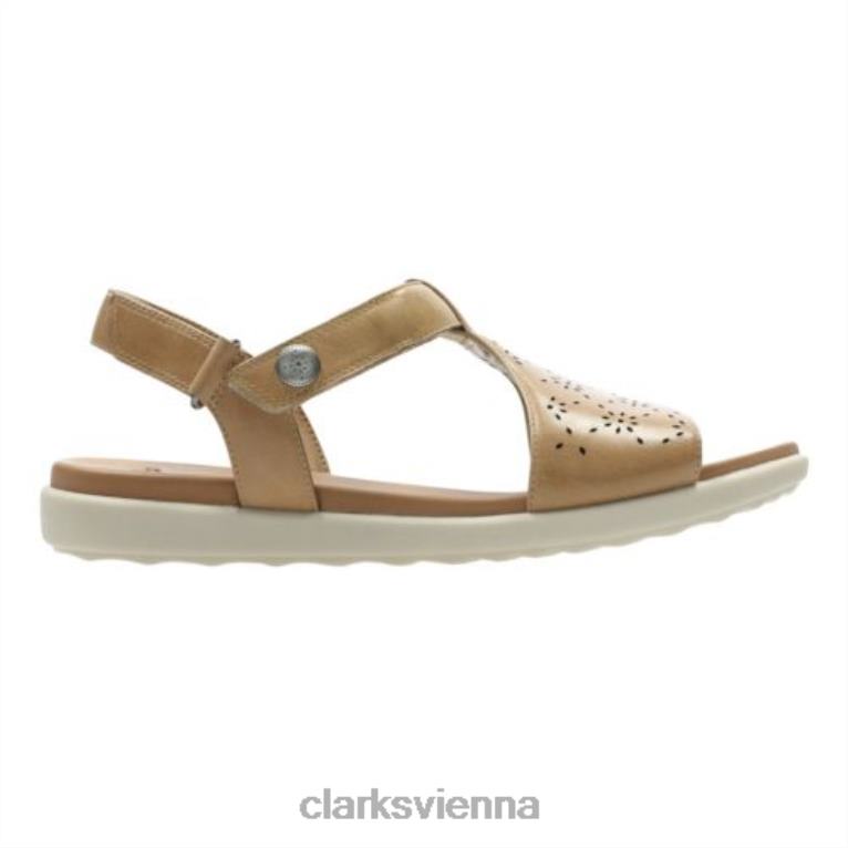 unisex Clarks Tan Clarks und Reisel Mae 80BRV4283 bräunen