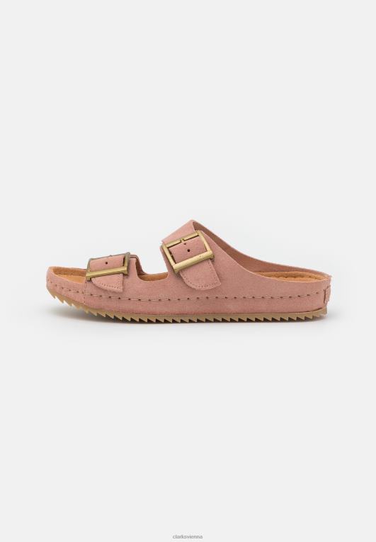 unisex Clarks Brookleigh Sun Hausschuhe Rose Clarks 80BRV6950 Rose