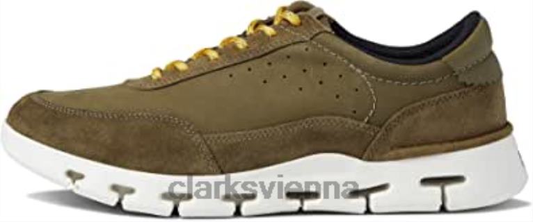 unisex Clarks Clarks Nature x eine dunkle Olive 80BRV1362 dunkles Oliv