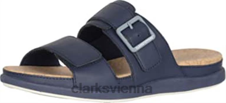 unisex Clarks Schritt Juni Sonne Marineblau Synthetik Clarks 80BRV775