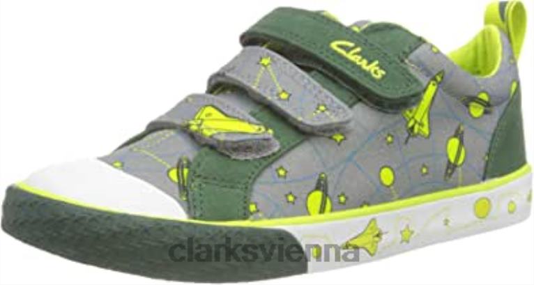 unisex Clarks grau Interesse foxing lo o Sneaker Clarks 80BRV868